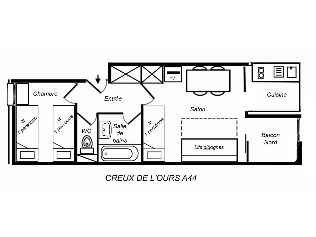 Appartement Idealement Situe, Skis Aux Pieds, Proche Commerces, 2 Pieces Pour 4 Personnes - Fr-1-182-230 Les Allues